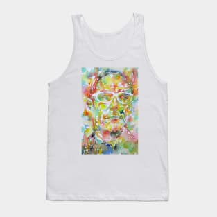 WILLIAM S. BURROUGHS watercolor portrait .3 Tank Top